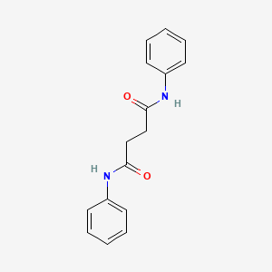 molecular formula C16H16N2O2 B4970110 N,N'-二苯基琥珀酰胺 CAS No. 15510-09-5
