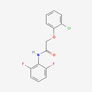 2-(2-chlorophenoxy)-N-(2,6-difluorophenyl)acetamide