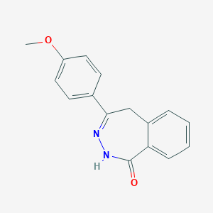 molecular formula C16H14N2O2 B497034 4-(4-methoxyphenyl)-2,5-dihydro-1H-2,3-benzodiazepin-1-one 