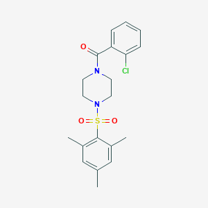 1-(2-Chlorobenzoyl)-4-(mesitylsulfonyl)piperazine
