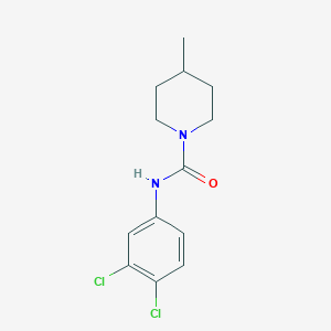 molecular formula C13H16Cl2N2O B497040 N-(3,4-dichlorophenyl)-4-methylpiperidine-1-carboxamide CAS No. 38044-61-0