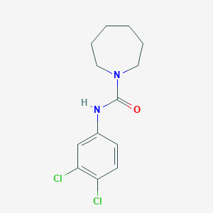N-(3,4-dichlorophenyl)azepane-1-carboxamide