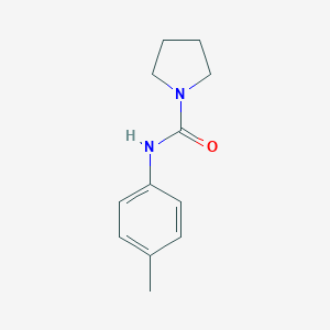molecular formula C12H16N2O B497046 N-(4-methylphenyl)pyrrolidine-1-carboxamide CAS No. 35938-95-5