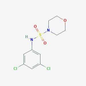 molecular formula C10H12Cl2N2O3S B497069 N-(3,5-dichlorophenyl)morpholine-4-sulfonamide CAS No. 890601-94-2