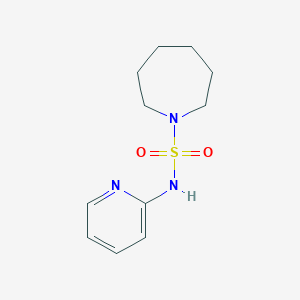 molecular formula C11H17N3O2S B497076 N-pyridin-2-ylazepane-1-sulfonamide CAS No. 878693-97-1