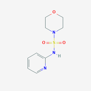 molecular formula C9H13N3O3S B497078 N-(2-pyridinyl)-4-morpholinesulfonamide 