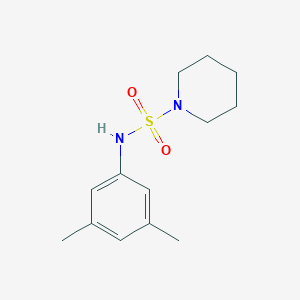 molecular formula C13H20N2O2S B497082 N-(3,5-二甲基苯基)哌啶-1-磺酰胺 CAS No. 838893-29-1
