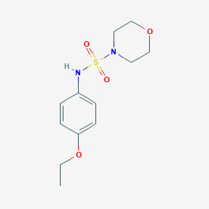molecular formula C12H18N2O4S B497085 N-(4-ethoxyphenyl)morpholine-4-sulfonamide CAS No. 838871-06-0