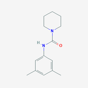 molecular formula C14H20N2O B497086 N-(3,5-二甲基苯基)哌啶-1-甲酰胺 CAS No. 201408-82-4