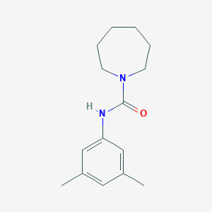 molecular formula C15H22N2O B497096 N-(3,5-dimethylphenyl)azepane-1-carboxamide CAS No. 838897-18-0