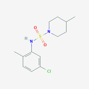 N-(5-chloro-2-methylphenyl)-4-methylpiperidine-1-sulfonamide