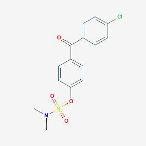 4-(4-Chlorobenzoyl)phenyl dimethylsulfamate