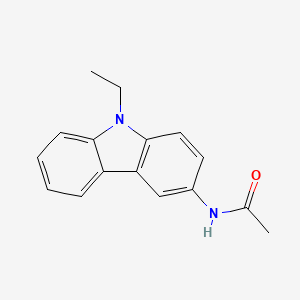 molecular formula C16H16N2O B4971258 N-(9-ethyl-9H-carbazol-3-yl)acetamide CAS No. 6954-68-3