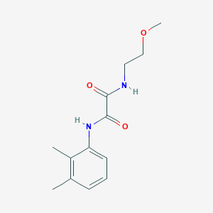 molecular formula C13H18N2O3 B4971472 N-(2,3-dimethylphenyl)-N'-(2-methoxyethyl)ethanediamide 