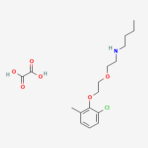 N-{2-[2-(2-chloro-6-methylphenoxy)ethoxy]ethyl}-1-butanamine oxalate