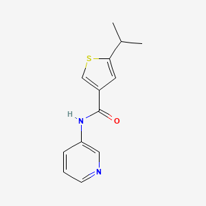 5-isopropyl-N-3-pyridinyl-3-thiophenecarboxamide