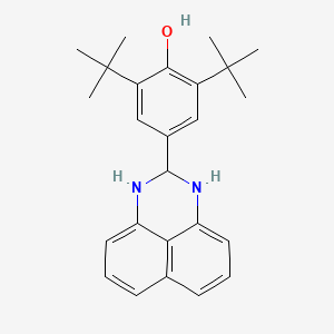 2,6-di-tert-butyl-4-(2,3-dihydro-1H-perimidin-2-yl)phenol