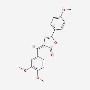 3-(3,4-dimethoxybenzylidene)-5-(4-methoxyphenyl)-2(3H)-furanone