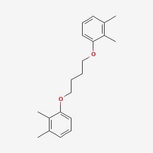 molecular formula C20H26O2 B4971759 1,1'-[1,4-butanediylbis(oxy)]bis(2,3-dimethylbenzene) 