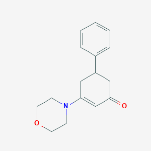 3-(4-morpholinyl)-5-phenyl-2-cyclohexen-1-one