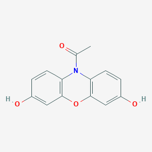 B049719 10-Acetyl-3,7-dihydroxyphenoxazine CAS No. 119171-73-2