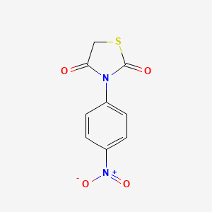 3-(4-nitrophenyl)-1,3-thiazolidine-2,4-dione