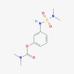 3-((N,N-dimethylsulfamoyl)amino)phenyl dimethylcarbamate