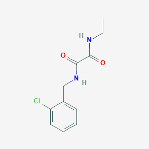 N-(2-chlorobenzyl)-N'-ethylethanediamide