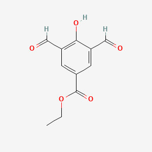 ethyl 3,5-diformyl-4-hydroxybenzoate