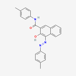 3-hydroxy-N-(4-methylphenyl)-4-[(4-methylphenyl)diazenyl]-2-naphthamide