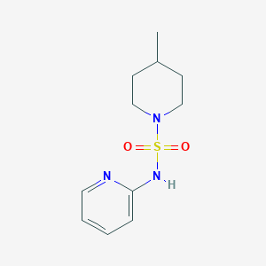 4-methyl-N-(2-pyridinyl)-1-piperidinesulfonamide