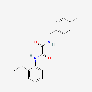 N-(4-ethylbenzyl)-N'-(2-ethylphenyl)ethanediamide