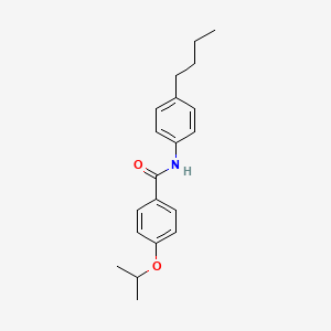 molecular formula C20H25NO2 B4973094 N-(4-butylphenyl)-4-isopropoxybenzamide 