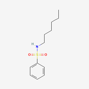 molecular formula C12H19NO2S B4973694 N-hexylbenzenesulfonamide CAS No. 7250-80-8