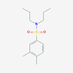 3,4-dimethyl-N,N-dipropylbenzenesulfonamide