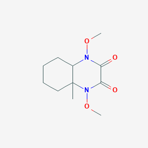 molecular formula C11H18N2O4 B4974452 1,4-dimethoxy-4a-methyloctahydro-2,3-quinoxalinedione CAS No. 247564-27-8