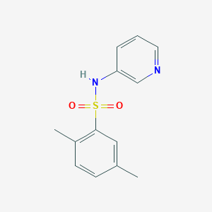 molecular formula C13H14N2O2S B497480 2,5-dimethyl-N-(3-pyridinyl)benzenesulfonamide CAS No. 690962-07-3