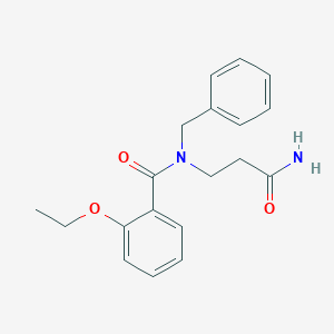 molecular formula C19H22N2O3 B4975037 N-(3-amino-3-oxopropyl)-N-benzyl-2-ethoxybenzamide CAS No. 1071295-99-2