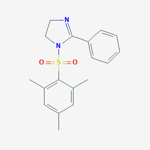1-(mesitylsulfonyl)-2-phenyl-4,5-dihydro-1H-imidazole