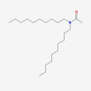 molecular formula C22H45NO B4975132 N,N-二癸基乙酰胺 