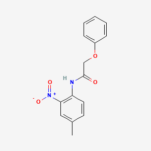 N-(4-methyl-2-nitrophenyl)-2-phenoxyacetamide