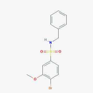 N-benzyl-4-bromo-3-methoxybenzenesulfonamide