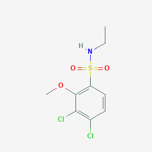3,4-dichloro-N-ethyl-2-methoxybenzenesulfonamide