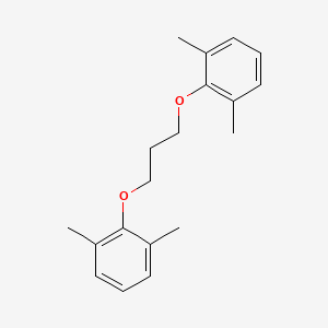molecular formula C19H24O2 B4975317 1,1'-[1,3-propanediylbis(oxy)]bis(2,6-dimethylbenzene) 