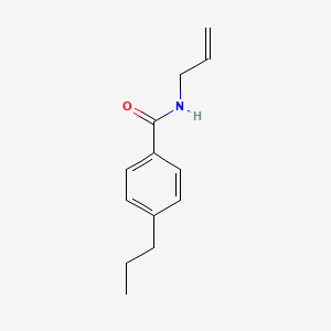 molecular formula C13H17NO B4975368 N-allyl-4-propylbenzamide 