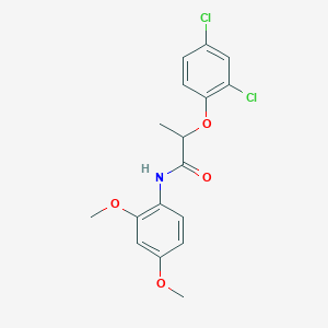 2-(2,4-dichlorophenoxy)-N-(2,4-dimethoxyphenyl)propanamide