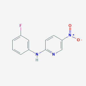 N-(3-fluorophenyl)-5-nitro-2-pyridinamine