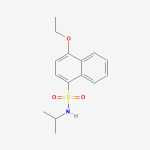 4-ethoxy-N-isopropyl-1-naphthalenesulfonamide