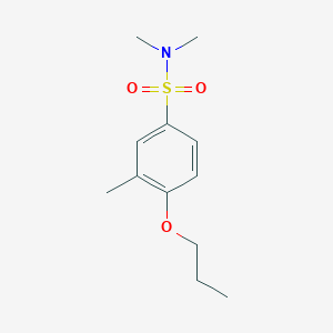 N,N,3-trimethyl-4-propoxybenzenesulfonamide