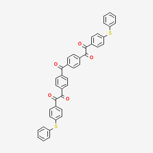 molecular formula C41H26O5S2 B4976565 1,1'-(carbonyldi-4,1-phenylene)bis{2-[4-(phenylthio)phenyl]-1,2-ethanedione} 